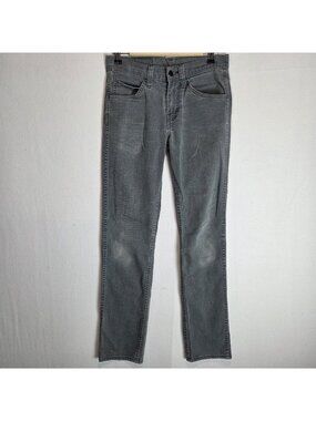 Levi's 511 Jeans Mens 29x30 Medium Wash Gray Denim Slim Leg Pants